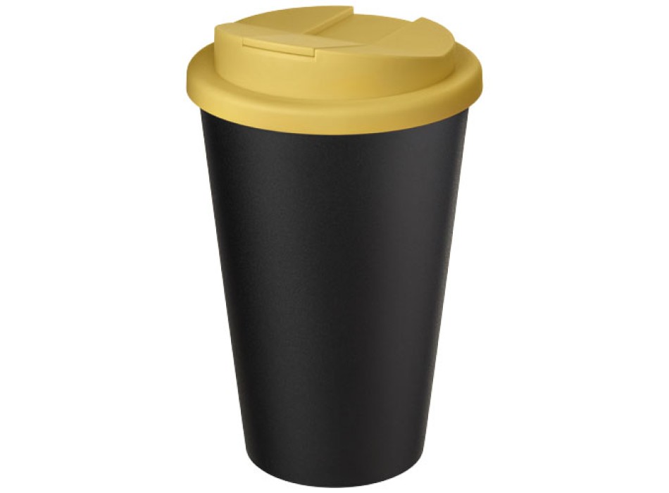 Tazza Americano® Eco da 350 ml in materiale riciclato e con coperchio ermetico