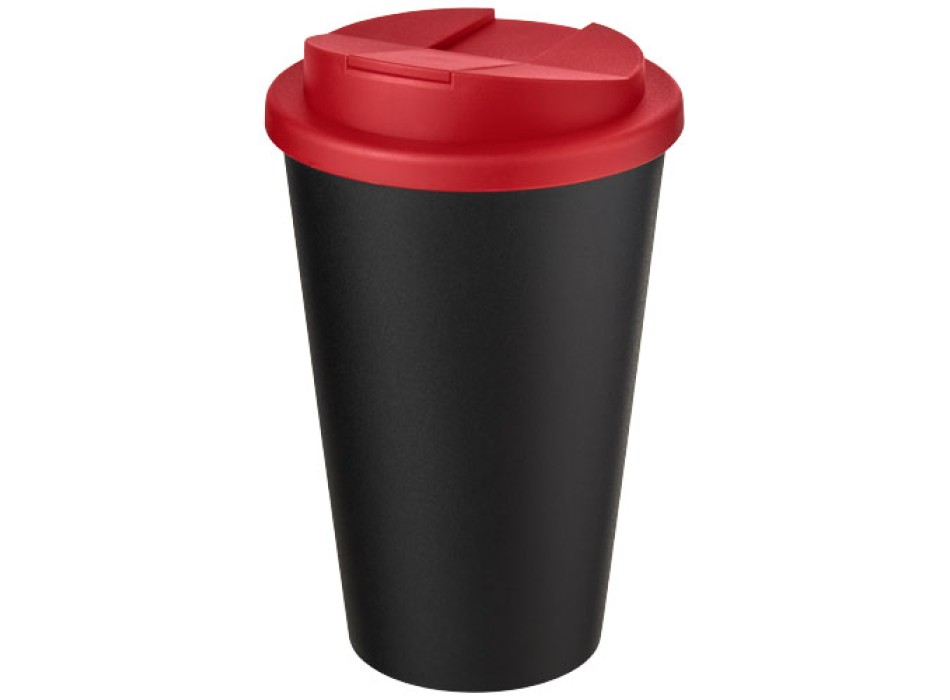 Tazza Americano® Eco da 350 ml in materiale riciclato e con coperchio ermetico