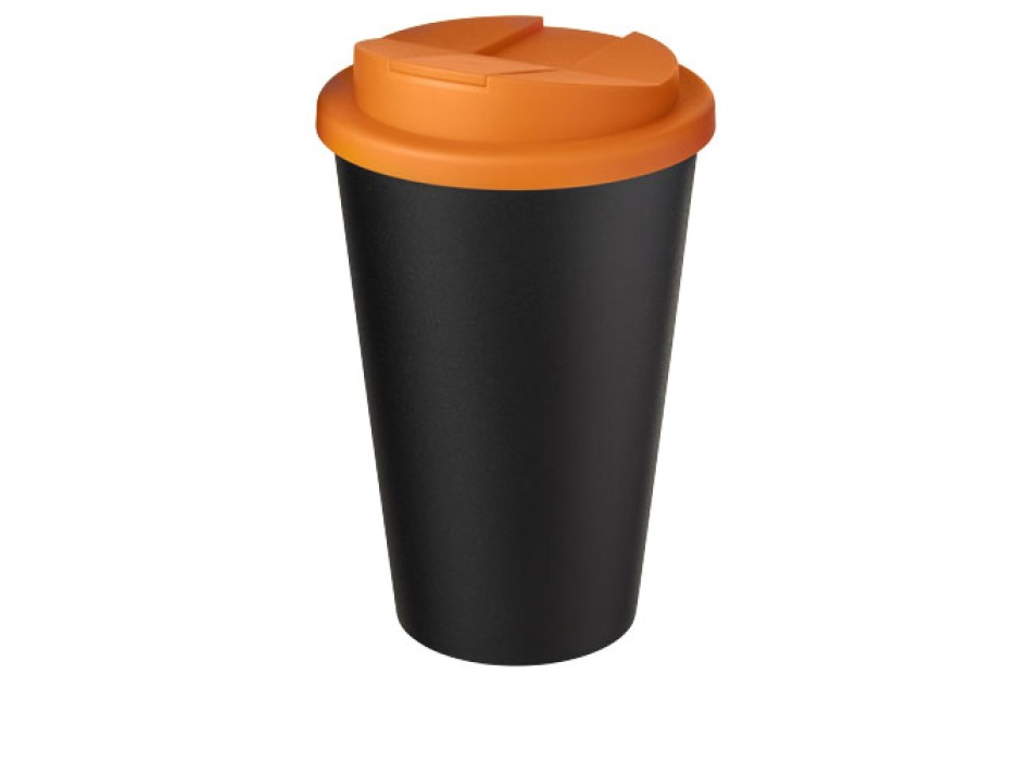 Tazza Americano® Eco da 350 ml in materiale riciclato e con coperchio ermetico