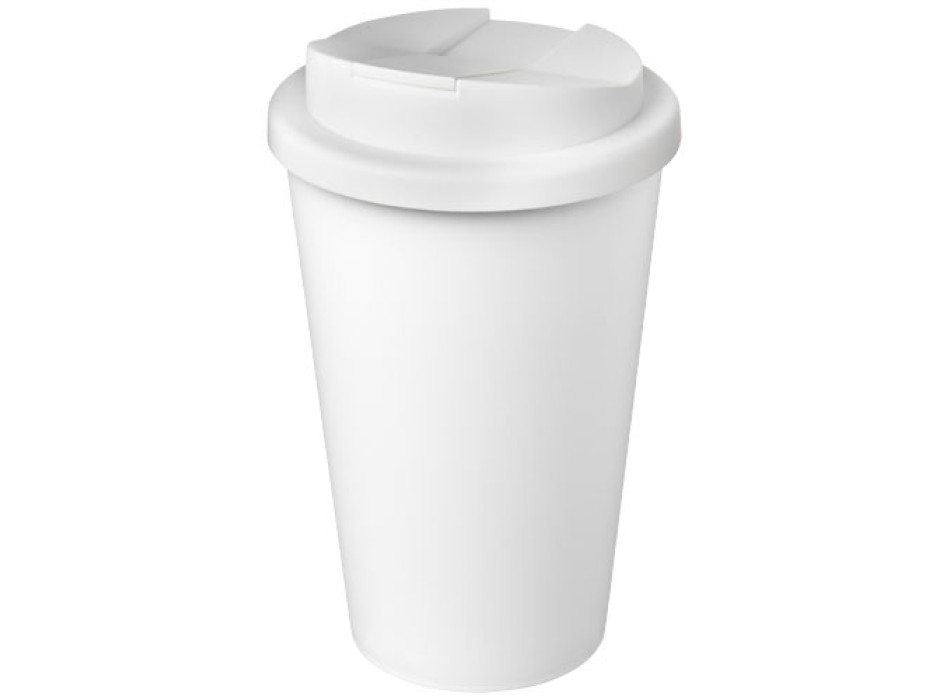 Tazza Americano® Eco da 350 ml in materiale riciclato e con coperchio ermetico