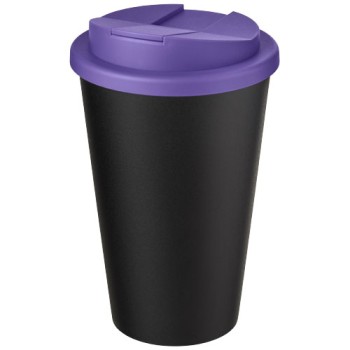 Tazza Americano® Eco da 350 ml in materiale riciclato e con coperchio ermetico