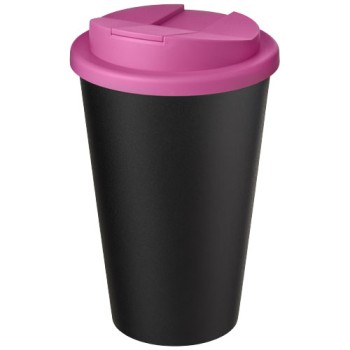Tazza Americano® Eco da 350 ml in materiale riciclato e con coperchio ermetico