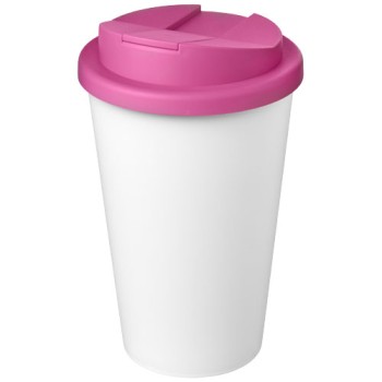 Tazza Americano® Eco da 350 ml in materiale riciclato e con coperchio ermetico