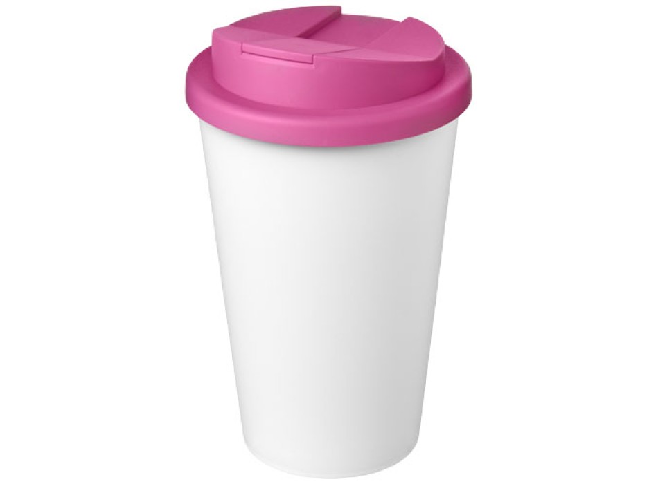 Tazza Americano® Eco da 350 ml in materiale riciclato e con coperchio ermetico