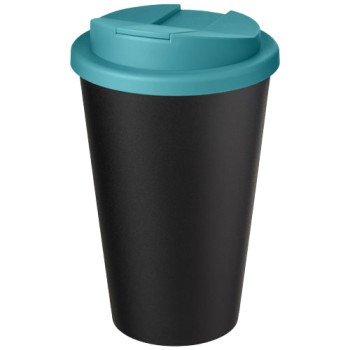 Tazza Americano® Eco da 350 ml in materiale riciclato e con coperchio ermetico