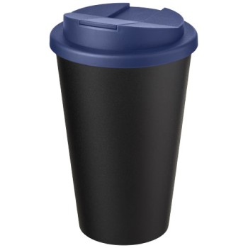 Tazza Americano® Eco da 350 ml in materiale riciclato e con coperchio ermetico