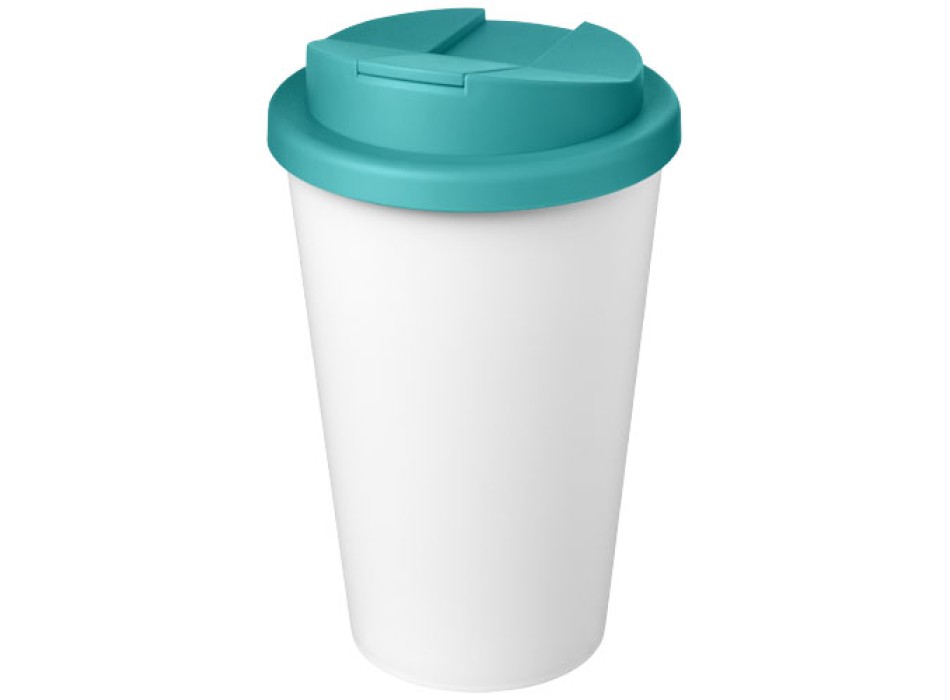 Tazza Americano® Eco da 350 ml in materiale riciclato e con coperchio ermetico