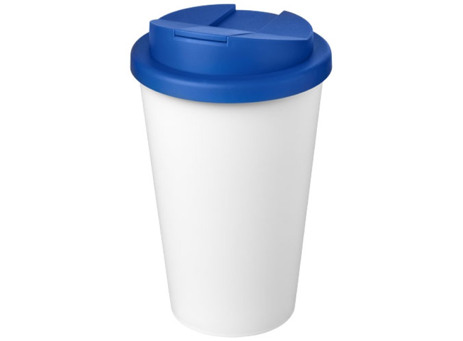 Tazza Americano® Eco da 350 ml in materiale riciclato e con coperchio ermetico