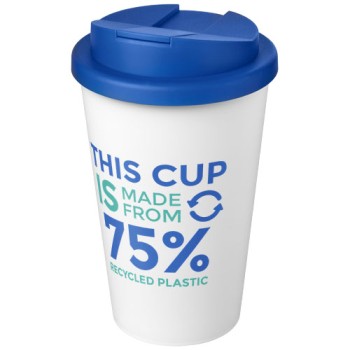 Tazza Americano® Eco da 350 ml in materiale riciclato e con coperchio ermetico