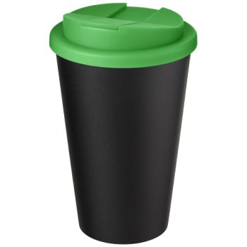 Tazza Americano® Eco da 350 ml in materiale riciclato e con coperchio ermetico