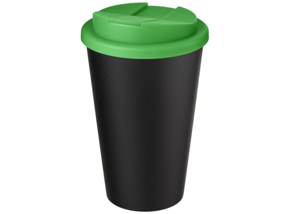 Tazza Americano® Eco da 350 ml in materiale riciclato e con coperchio ermetico
