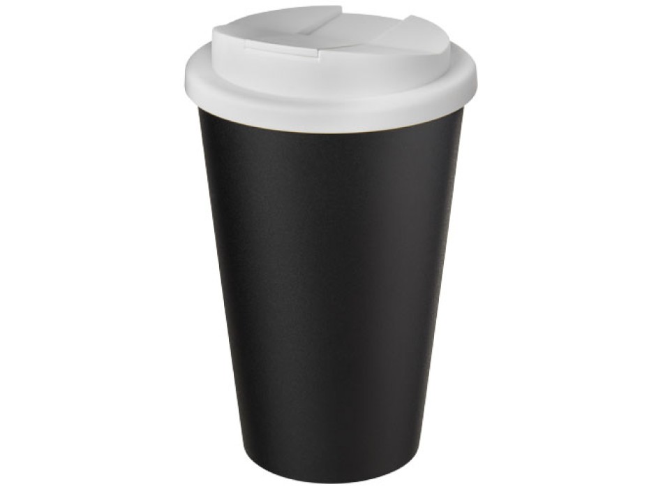 Tazza Americano® Eco da 350 ml in materiale riciclato e con coperchio ermetico