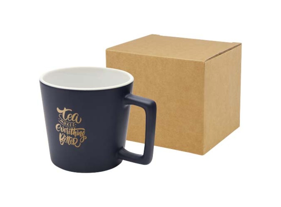 Tazza in ceramica da 370 ml con finitura opaca Cali