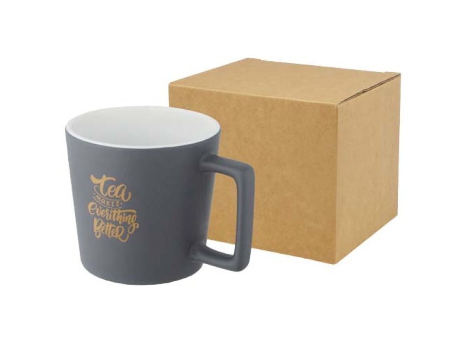 Tazza in ceramica da 370 ml con finitura opaca Cali