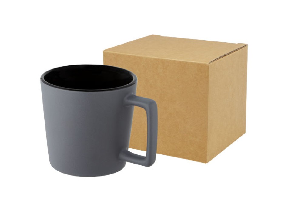 Tazza in ceramica da 370 ml con finitura opaca Cali