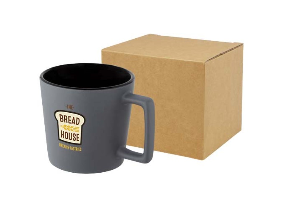 Tazza in ceramica da 370 ml con finitura opaca Cali