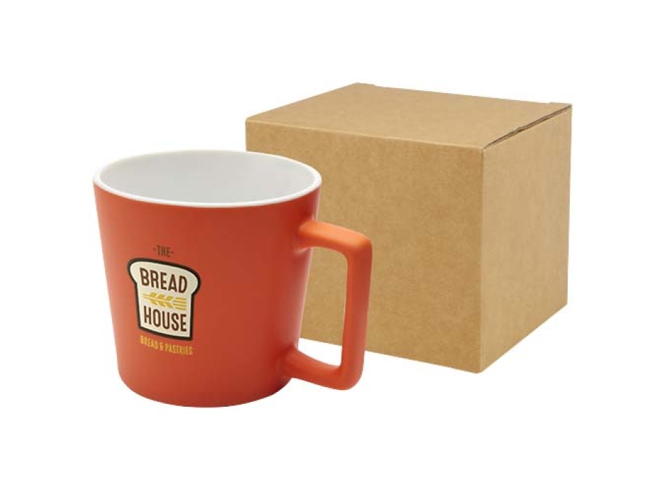 Tazza in ceramica da 370 ml con finitura opaca Cali
