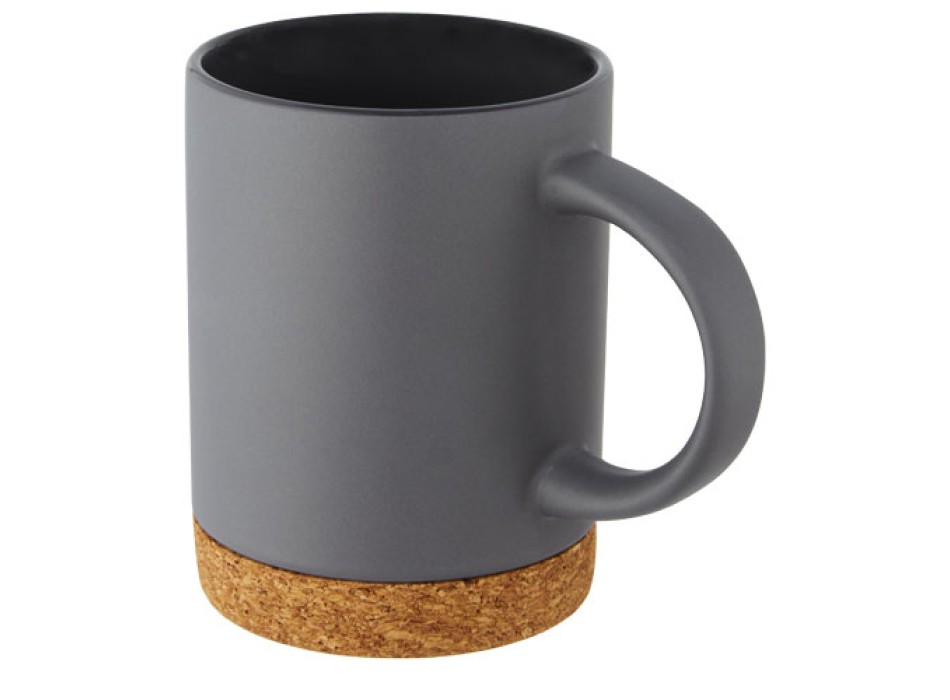 Tazza in ceramica da 425 ml con base in sughero Neiva