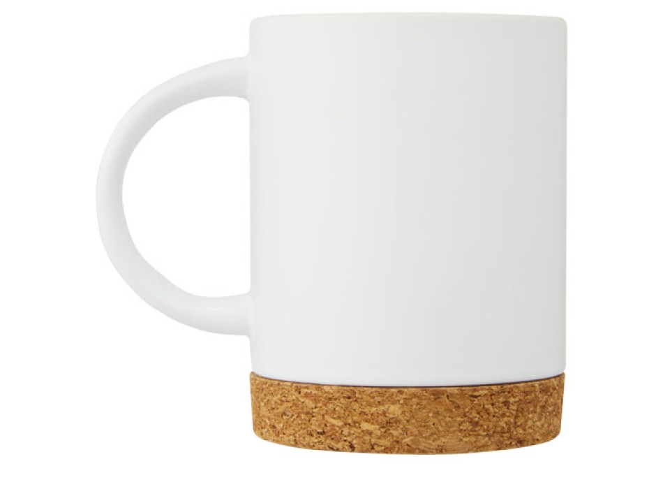 Tazza in ceramica da 425 ml con base in sughero Neiva