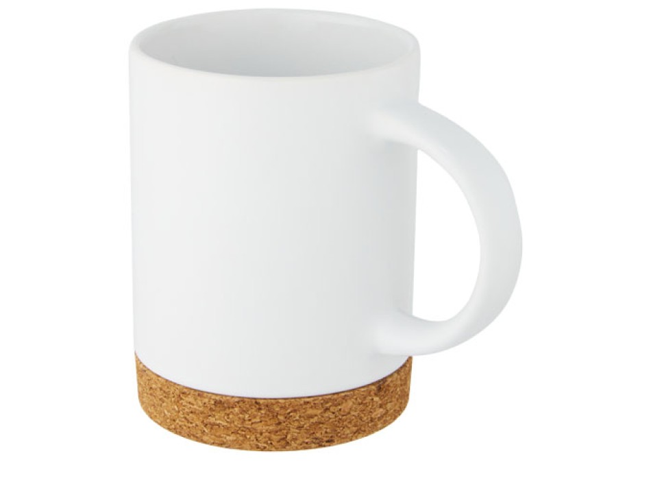 Tazza in ceramica da 425 ml con base in sughero Neiva