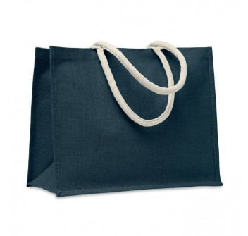 AURA - Jute bag. Cotton handles