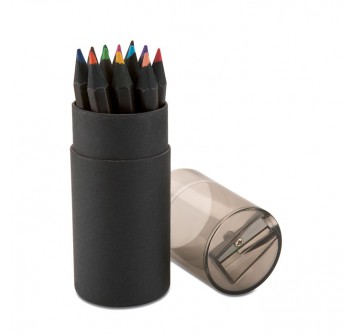 BLOCKY - Set of 12 colored pencils