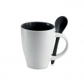 DUAL - Two-tone cup with spoon
