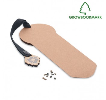 GROWBOOKMARK ™ - Pine wood bookmark