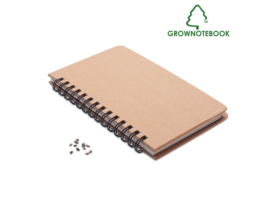 GROWNOTEBOOK ™ - Pine wood notebook