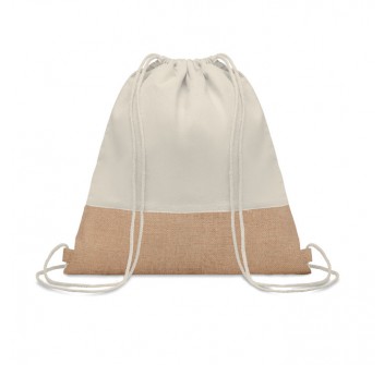 INDIA - Bag with jute details