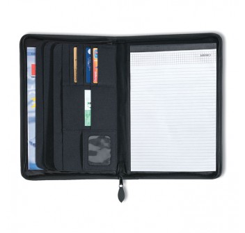 PRIME - A4 notepad holder with zip closure