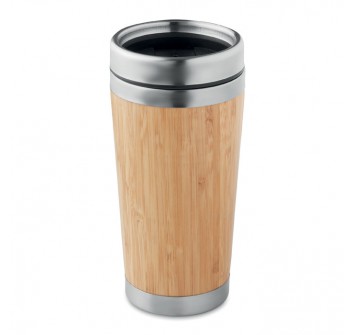 RODEODRIVE + - Double layer bamboo thermos