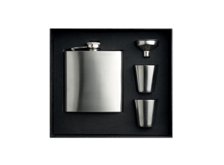 SLIMMY FLASK SET - Flask set with two cups