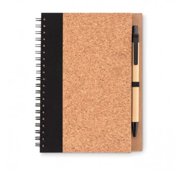 SONORA PLUSCORK - Cork notebook w / pen