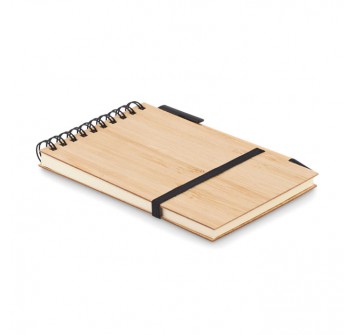 SONORABAM - A6 notebook set in bamboo