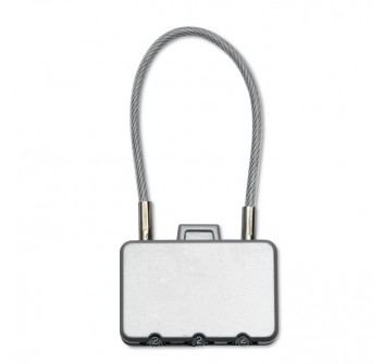 THREECODE - Suitcase-shaped padlock